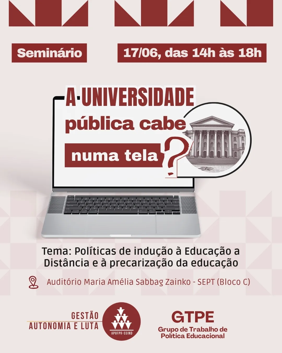 Faça a sua inscrição aqui