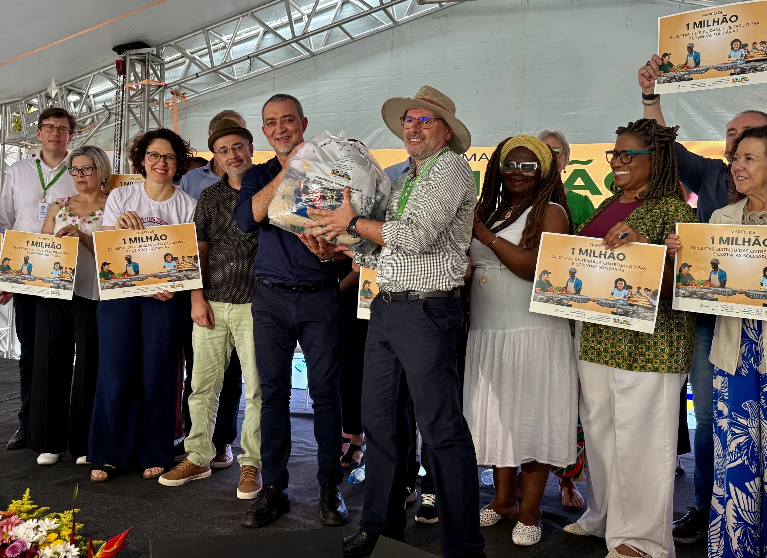 O marco reforça o papel estratégico da estatal no combate à insegurança alimentar e nutricional, além do atendimento a grupos afetados por calamidades