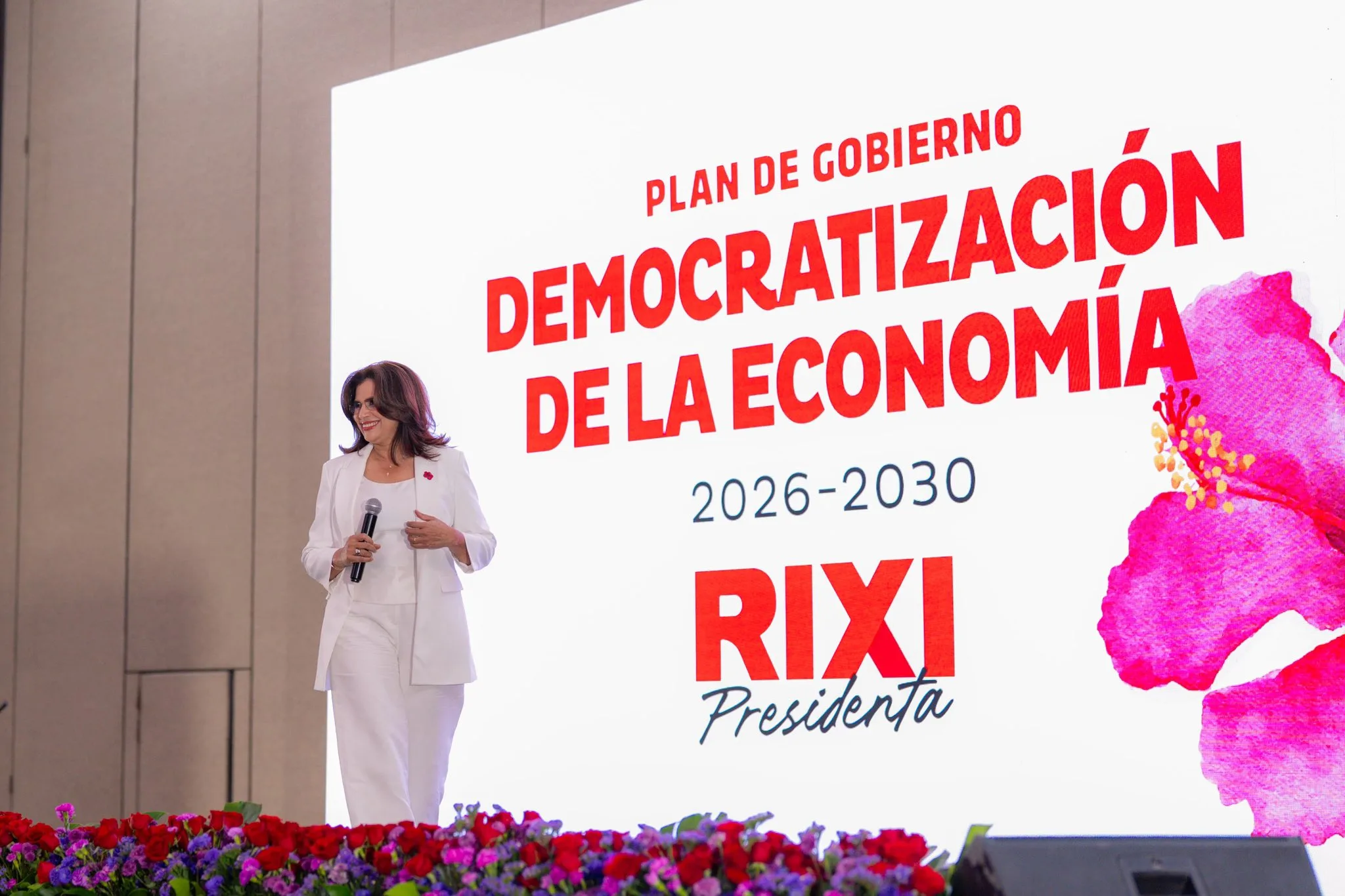 Rixi Moncada apresenta seu plano de governo (Foto: redes sociais Rixi Moncada)