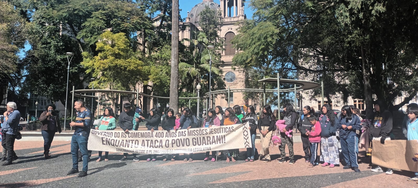 Carta ao racismo dos agentes do estado do Rio Grande do Sul contra o povo Mbya-Guarani