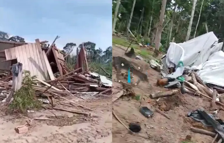 PM de Rondônia mata 2 e deixa famílias desabrigadas em reintegração de posse: 'Caçada humana'