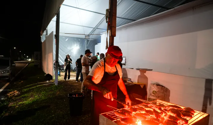 Churrasco da indústria da carne na COP30 tinha o objetivo, segundo o convite, de “destacar a excelência da carne bovina brasileira”