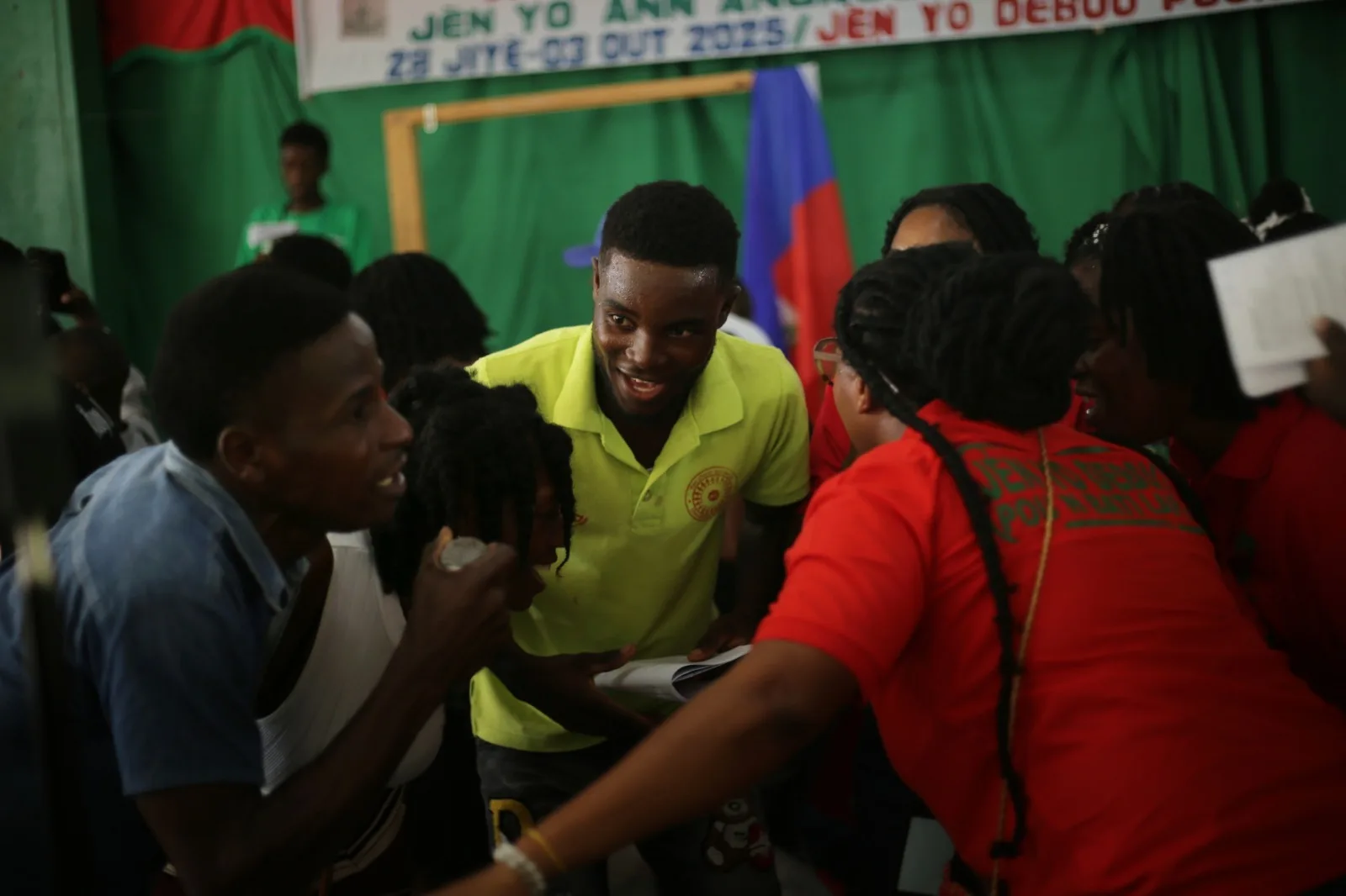 No Haiti, apenas 10% da população fala francês, língua que predomina nas escolas do país