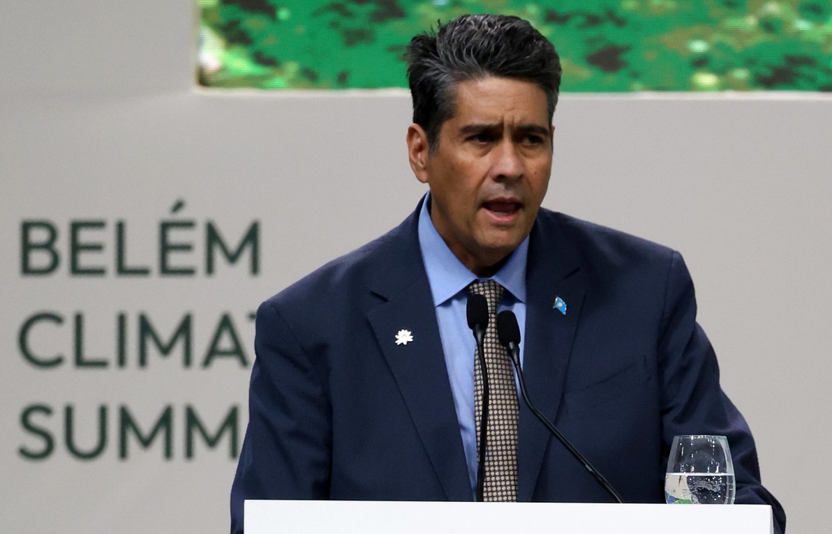 'Não estamos no caminho certo para limitar o aquecimento a 1,5 °C', diz presidente do Palau, Surangel Whipps Jr.