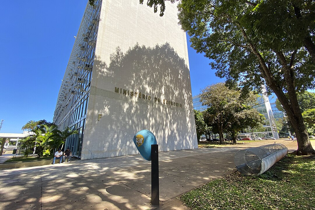 Fachada do Ministério da Economia, Esplanda dos Ministérios, Brasília