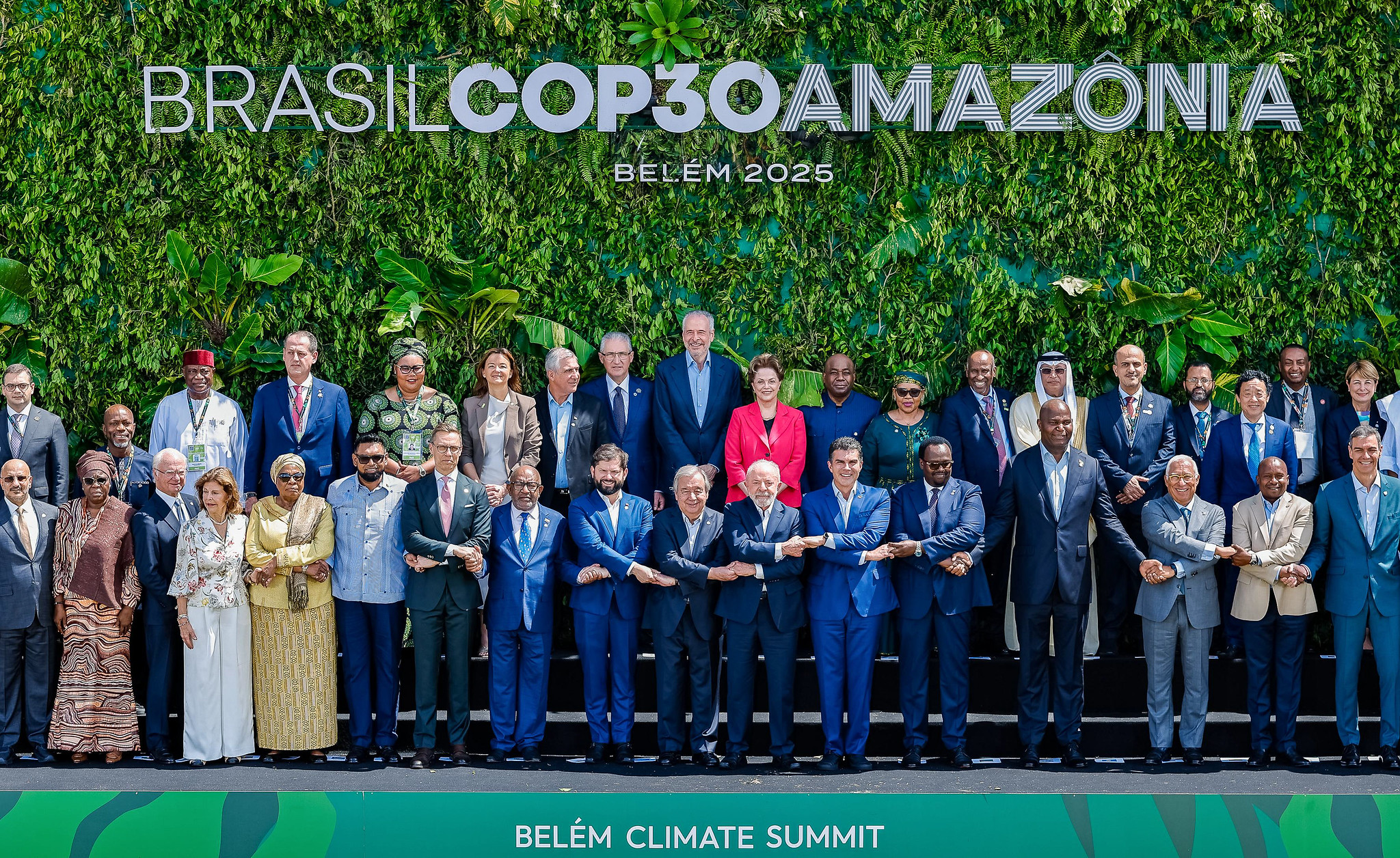 Fotografia oficial da Cúpula do Clima (COP30), no Parque da Cidade, em Belém (PA)