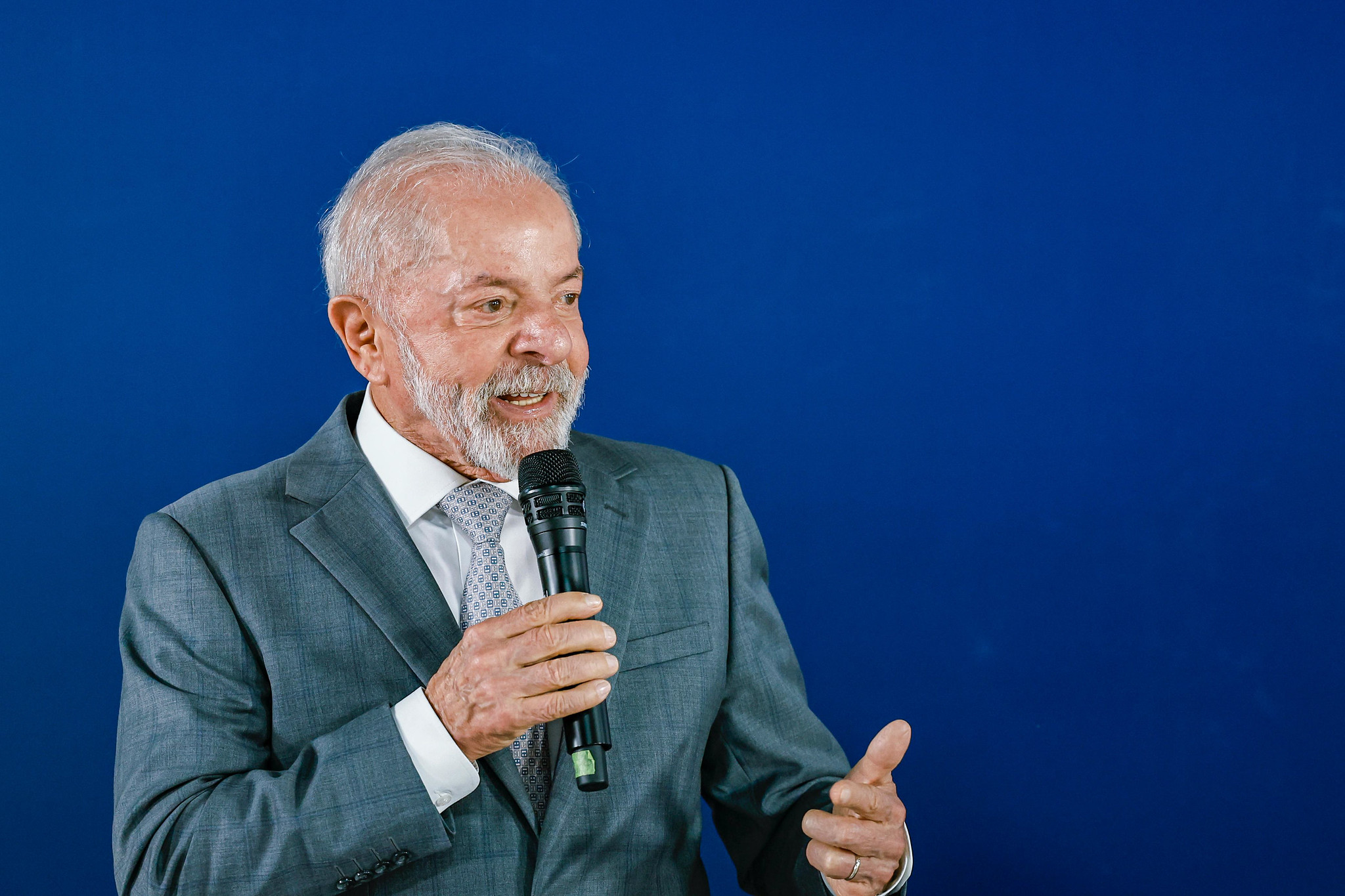 Presidente Lula, durante reunião ministerial