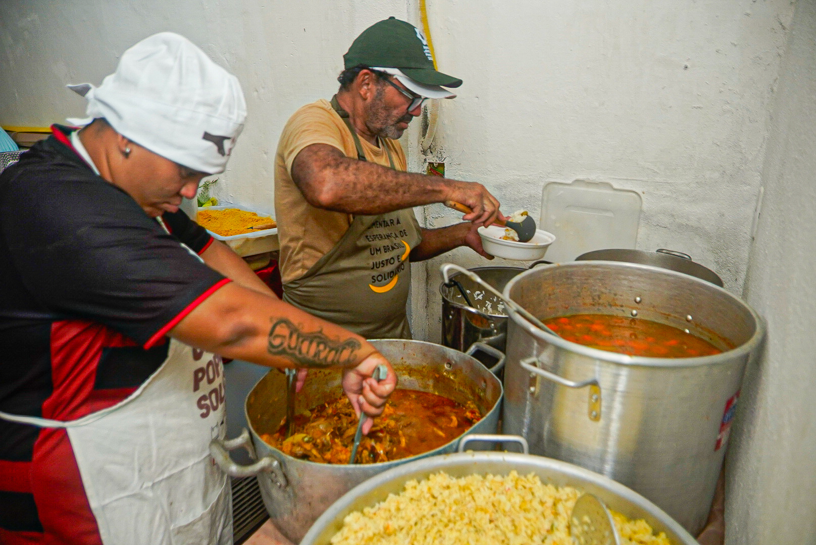 Cozinha Solidária Padre Jaime foi inaugurada neste mês