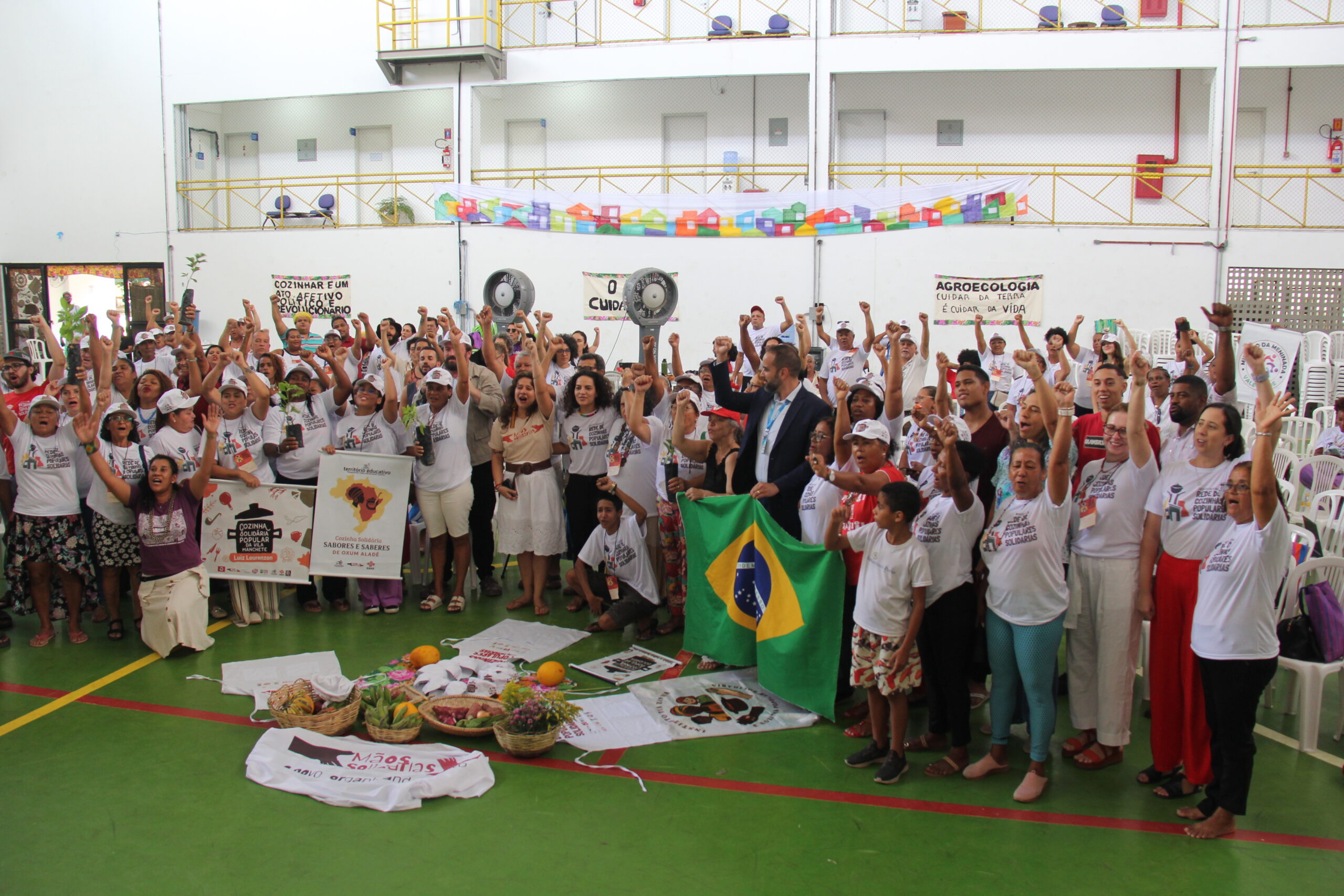 Encontro de Cozinhas Populares Solidárias reuniu 350 ativistas ligados a mais de 130 cozinhas comunitárias de todo o Brasil