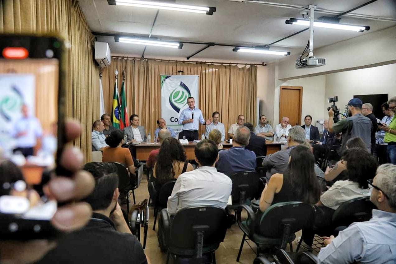 Anúncio foi feito nesta terça-feira (23) pelo presidente da estatal, Edegar Pretto, na Superintendência Regional da Companhia no RS