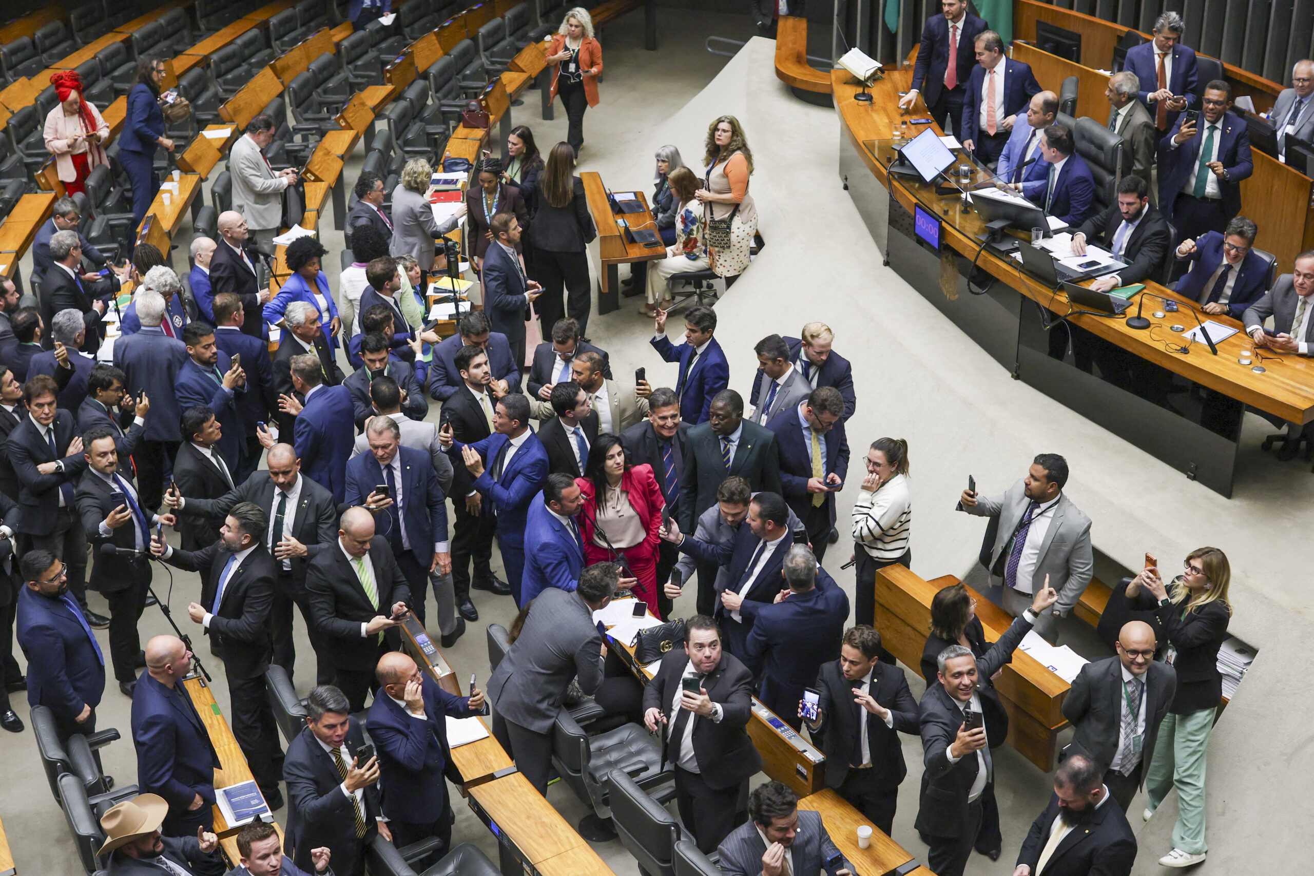 Congresso discutiu uma série de projetos de segurança pública em 2025- Sergio Lima / AFP