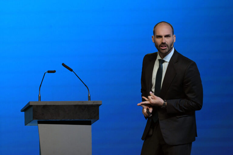 Brazilian lawmakers Eduardo Bolsonaro and Ramagem push for US$8M in public funds while abroad