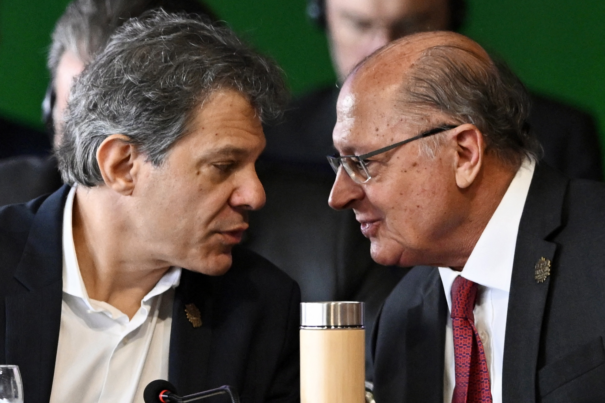 Haddad e Alckmin aparecem em pesquisas de opinião, mas vantagem ainda é do atual governador, Tarcísio de Freitas