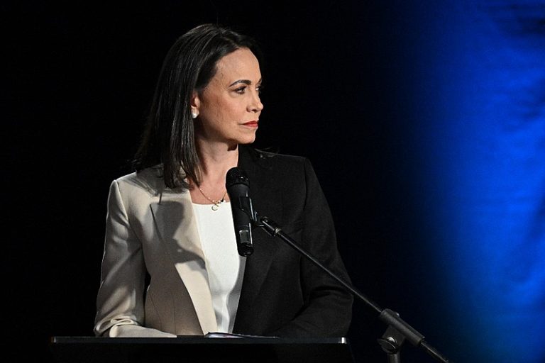 Nobel cancela evento com Maria Corina Machado