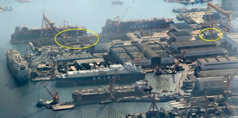 China avança na construção de quarto porta‑aviões; imagens sugerem propulsão nuclear