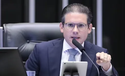 Presidente da Câmara, Hugo Motta (Republicanos-PB)