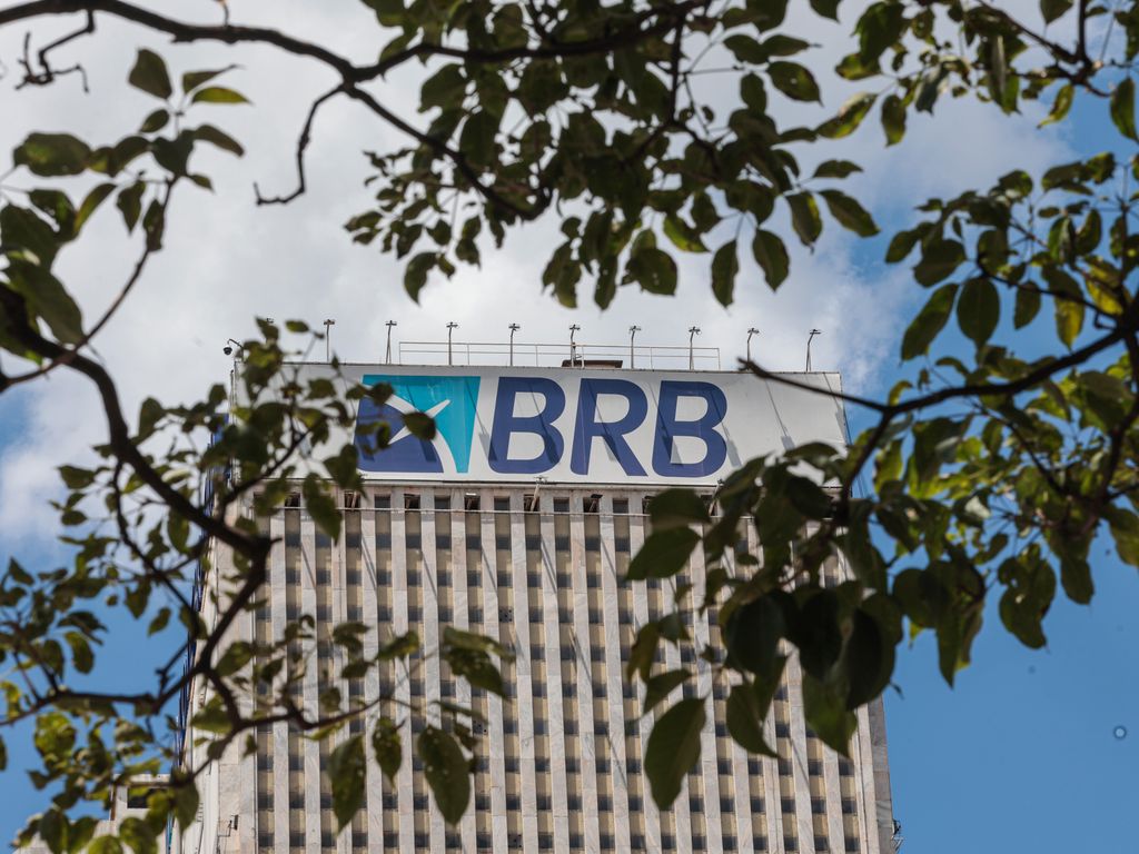 Fachada do prédio do banco de Brasília (BRB)