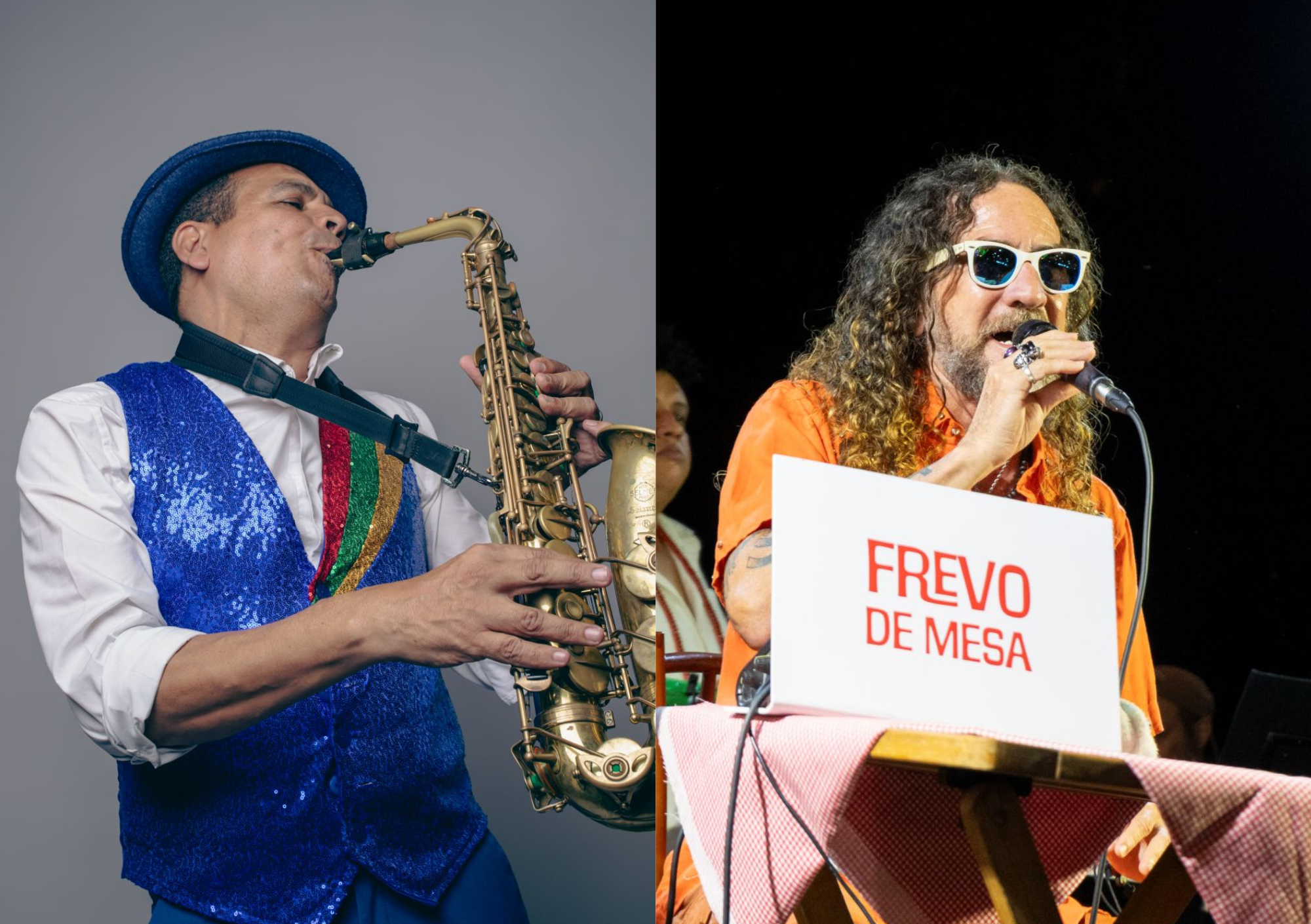 Dois grandes nomes da música pernambucana contemporânea se apresentam neste fim de semana