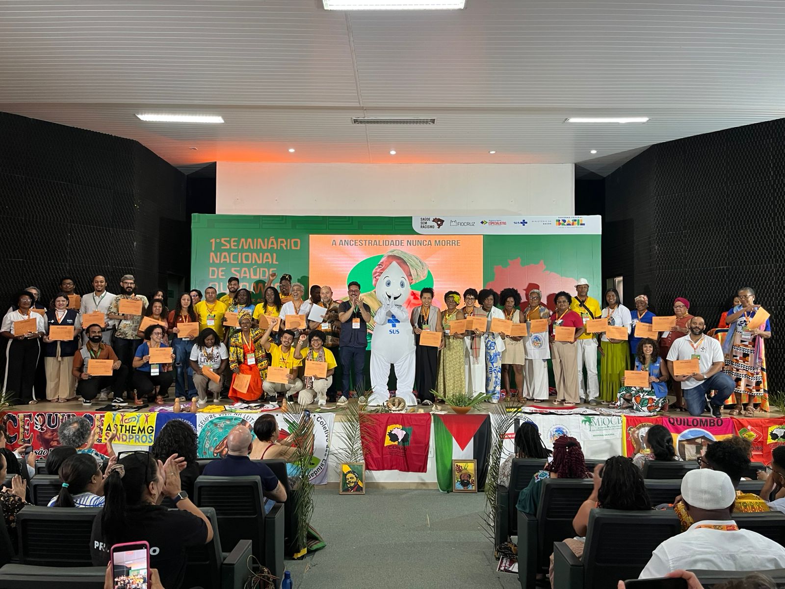 1º Seminário Nacional de Saúde Quilombola, realizado em Alcântara (MA)