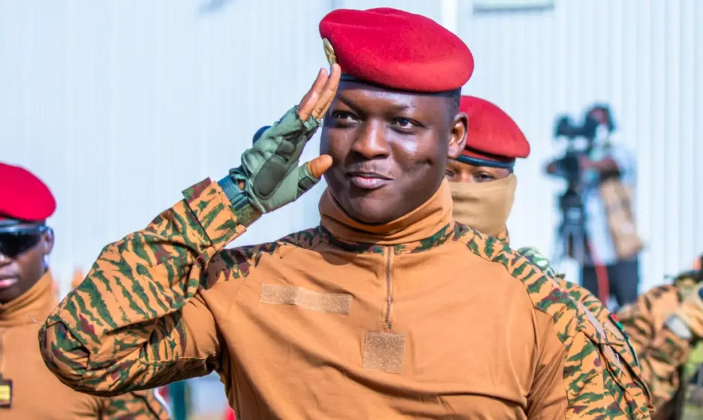 Presidente interino de Burkina Faso, Ibrahim Traoré