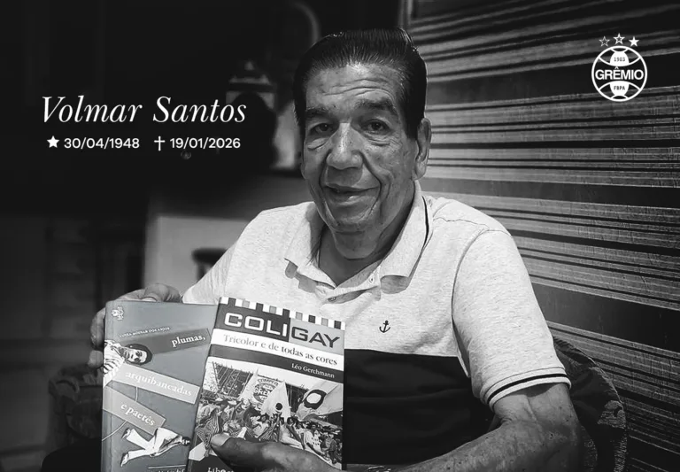 Torcidas LGBT+ homenageiam Volmar Santos, da Coligay, que fez história no futebol