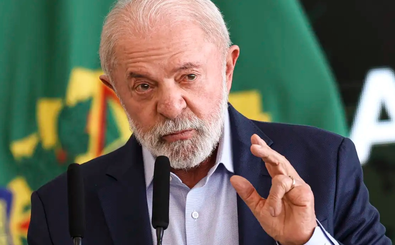 O presidente Lula