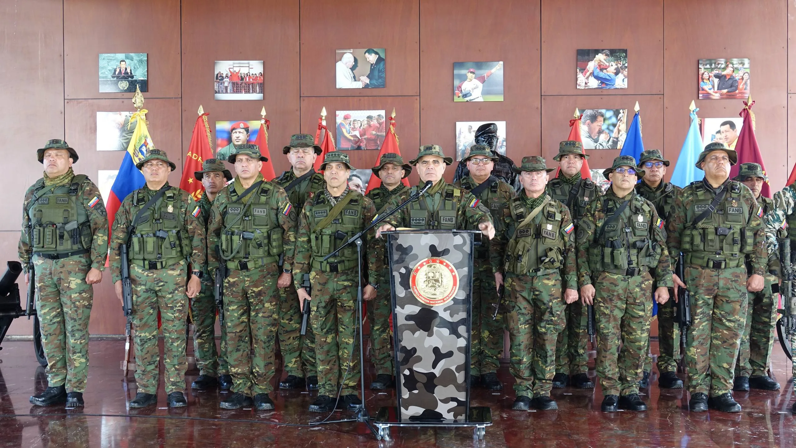 Ministro da Defesa, Vladimir Padrino López anunciou mudanças na estrutura militar