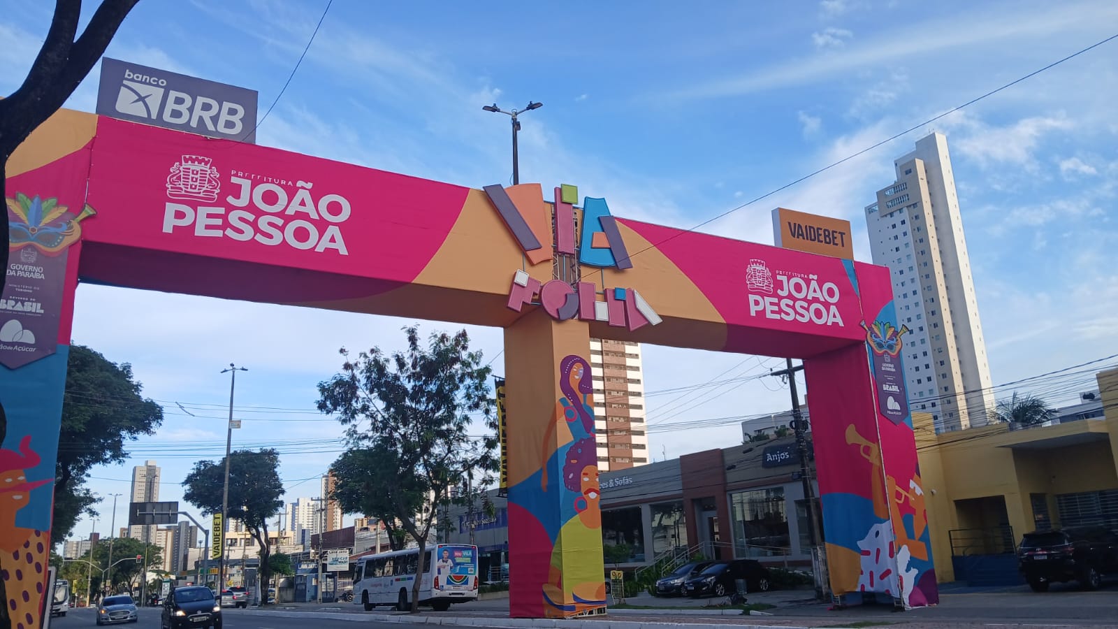 Programação da Via Folia, em João Pessoa, em 2026, ocorreu de 6 a 11 de fevereiro