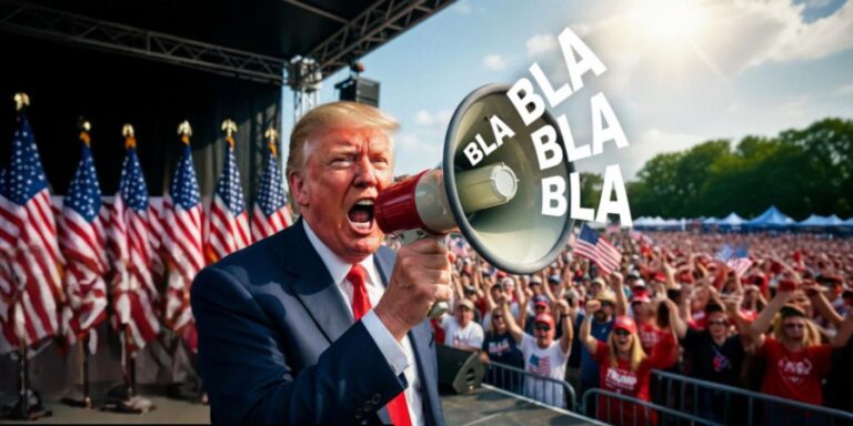A política de Trump é apenas mediocridade com megafone