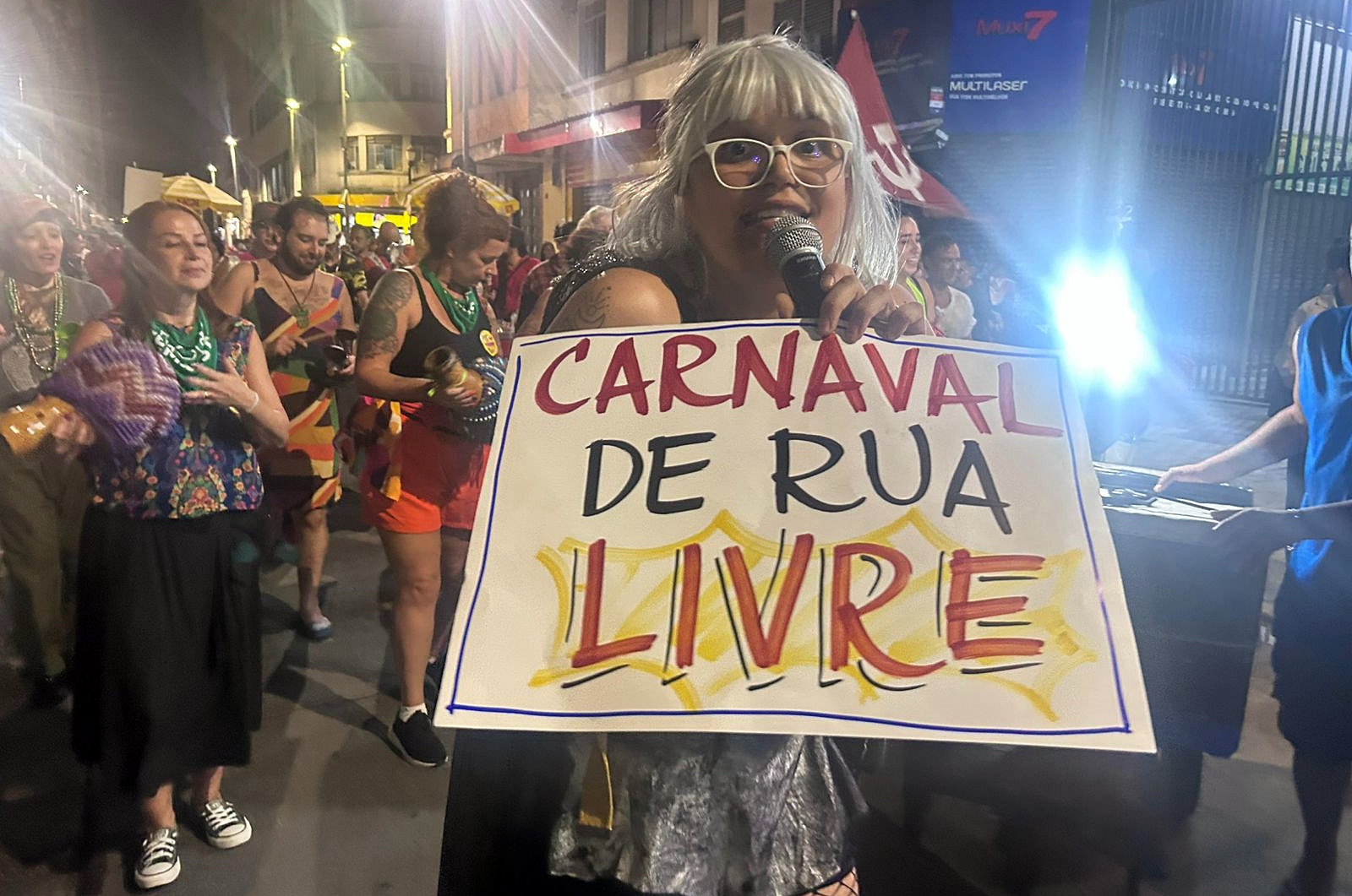arrastão dos blocos
