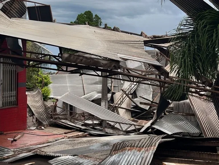 Temporal danifica mais de 500 casas em Palmeira das Missões