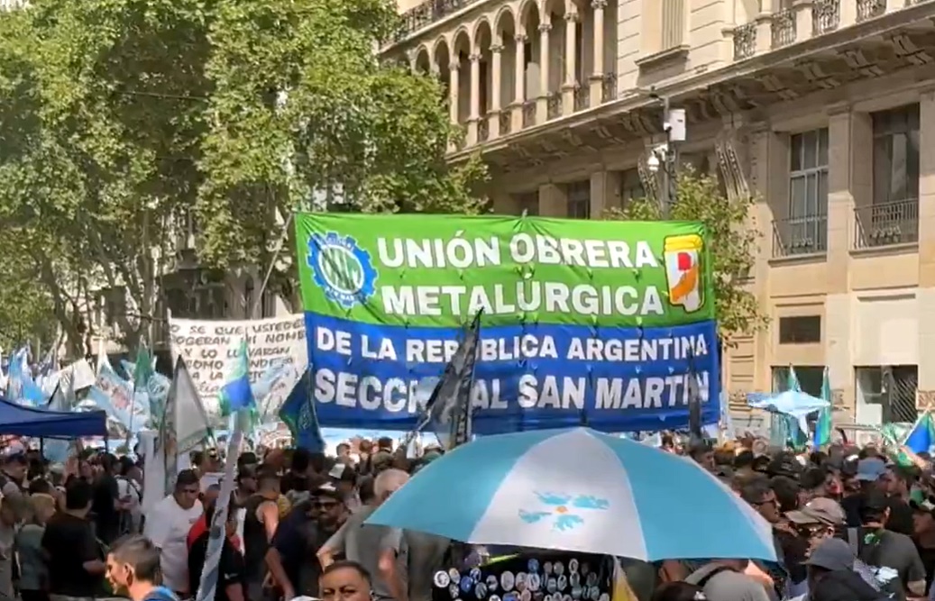 protesto argentina