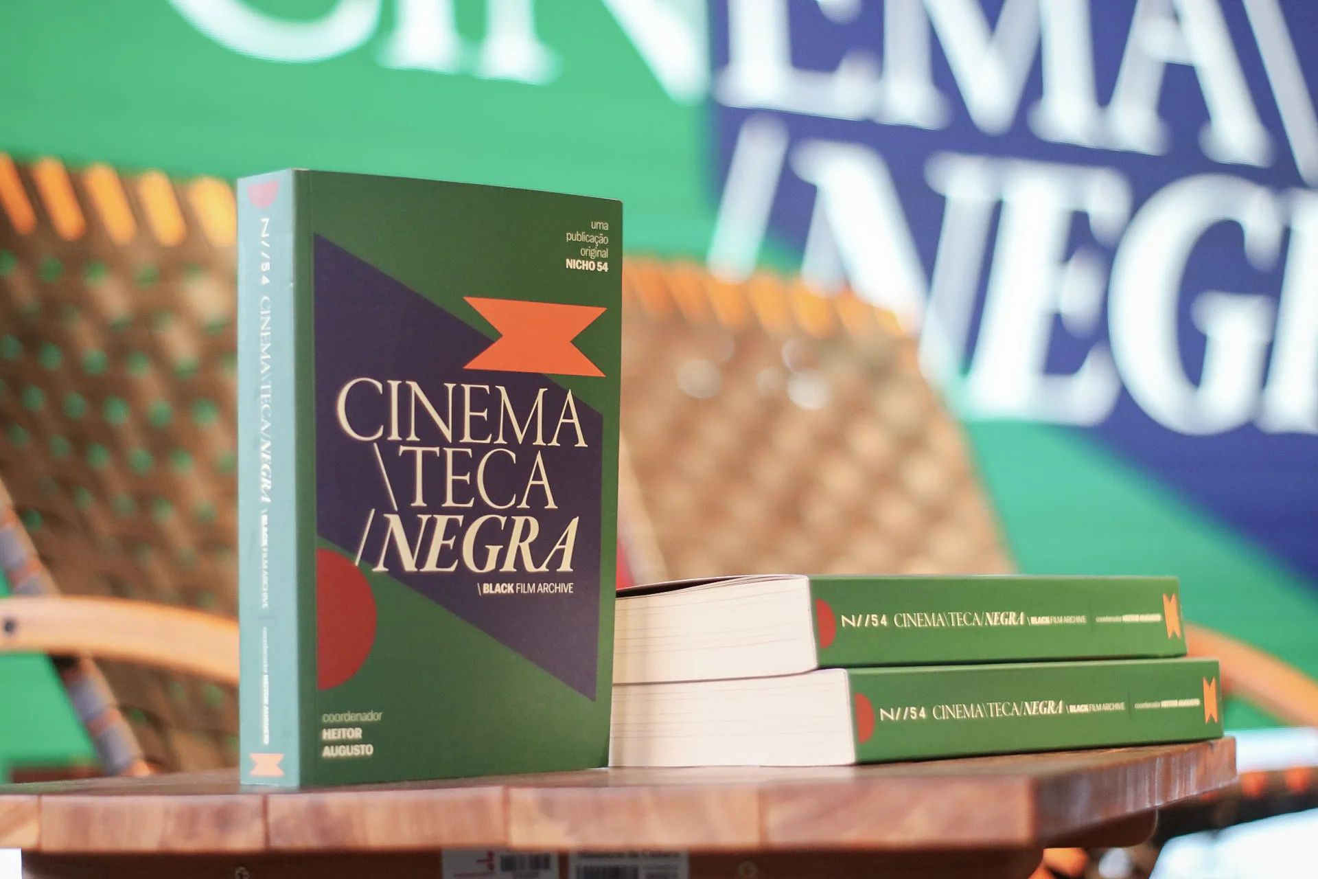 Registro da publicação da Cinemateca Negra em São Paulo.