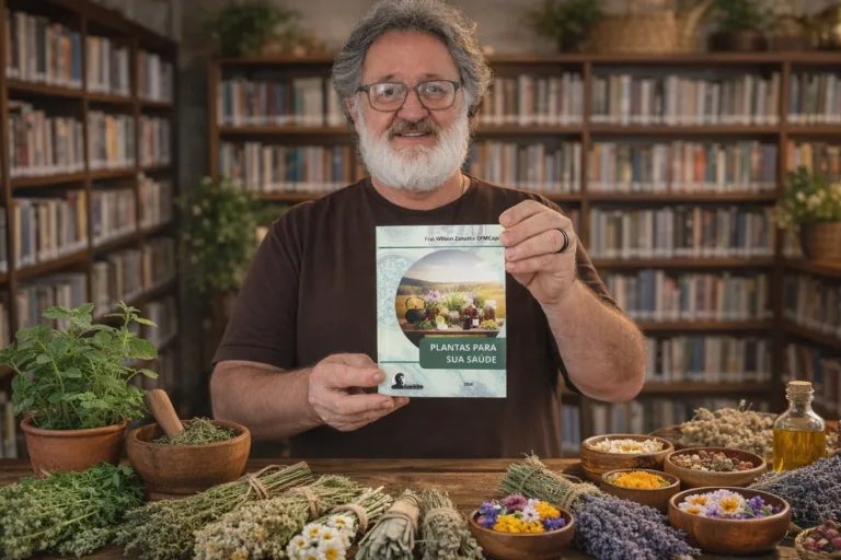 Saberes do povo: novo livro de Frei Wilson Zanatta resgata uso popular de plantas medicinais