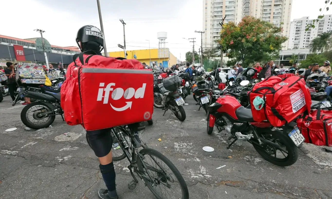 Trabalhadores do iFood