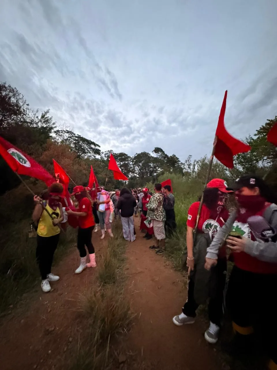 A ação faz parte da Jornada Nacional de Luta do 8 de Março