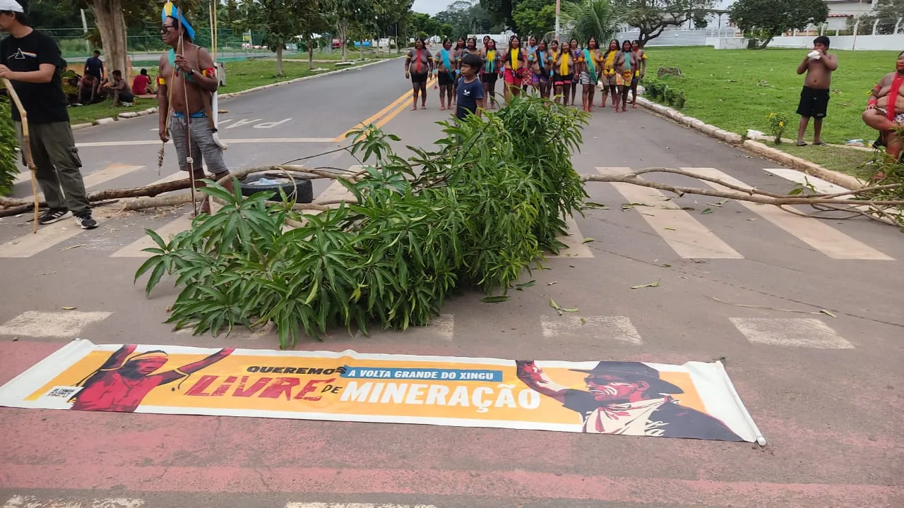 Manifestação em Altamira (PA) já dura 22 dias
