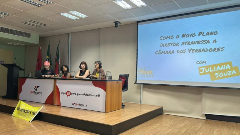 Plano Diretor: debate aponta favorecimento a interesses privados no futuro de Porto Alegre