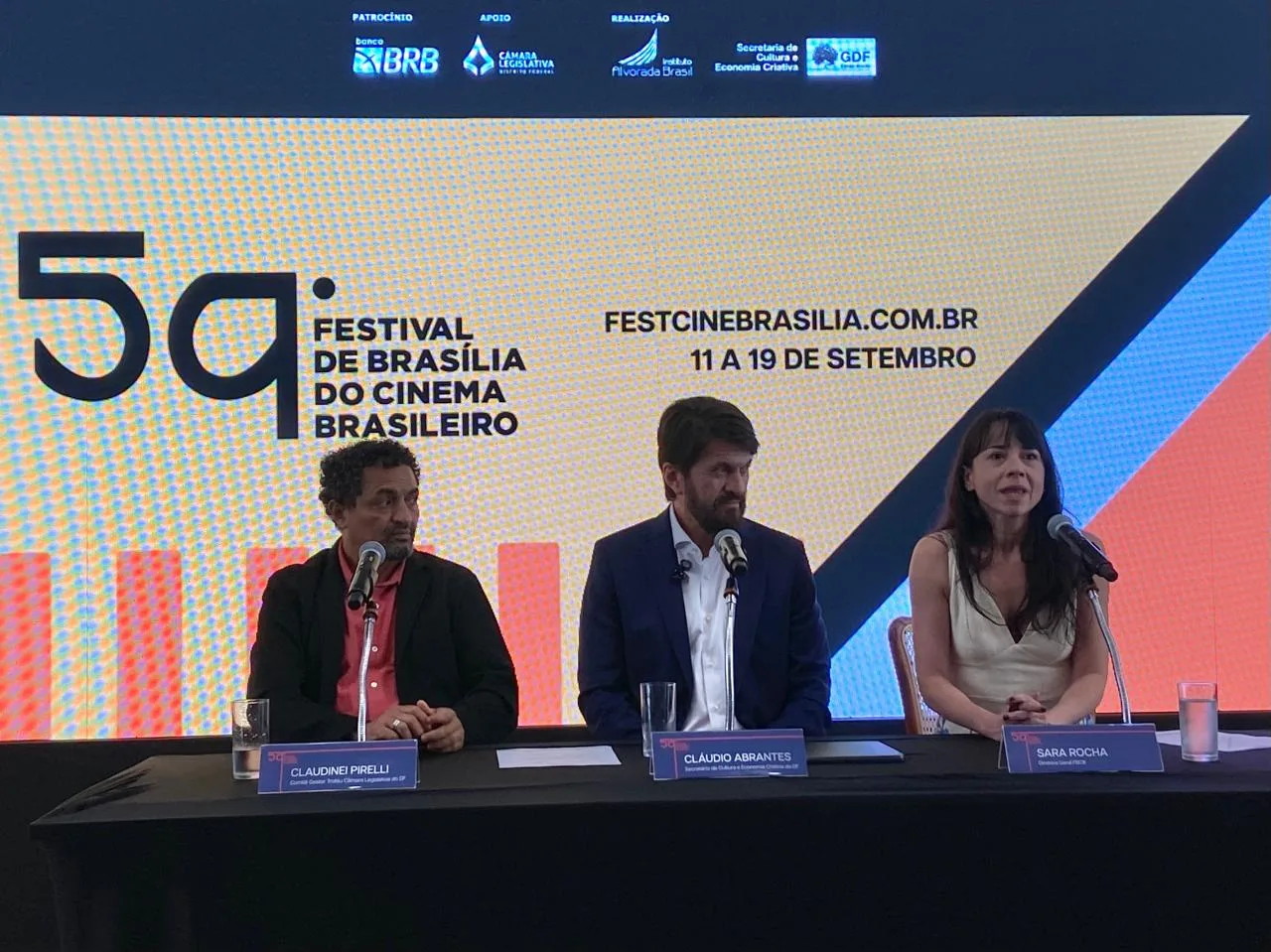 O lançamento da 59ª edição destaca o crescimento do festival e valorização do cinema nacional.