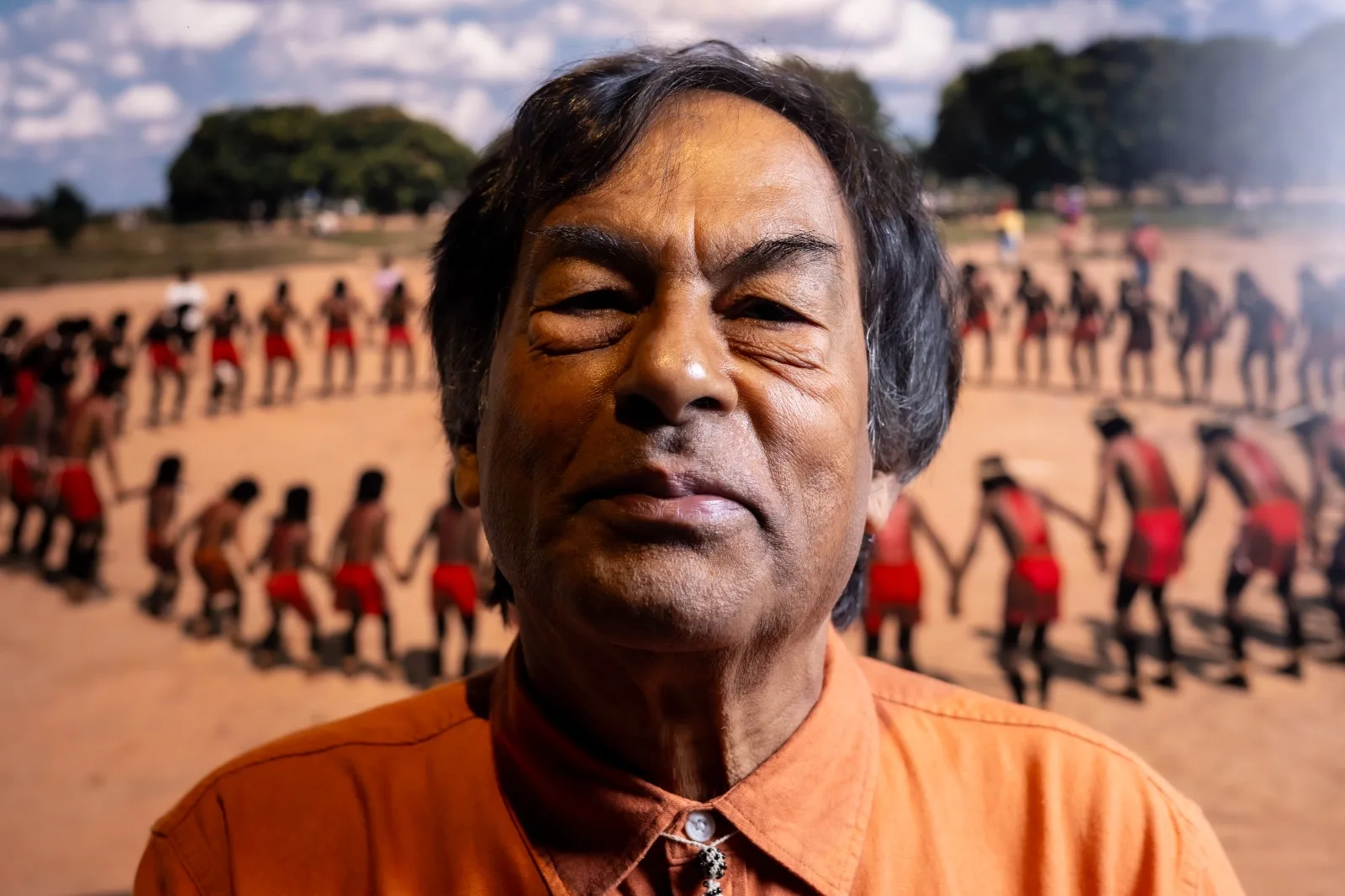 O escritor Aílton Krenak é um dos integrantes do ato 'Veredito Ancestral' que acontece na noite desta sexta-feira (20)