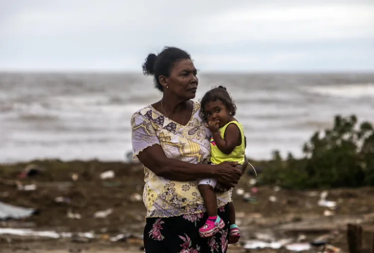 "É preciso lembrar: não haverá justiça para as mulheres em um planeta em colapso, nem justiça climática sem as mulheres"