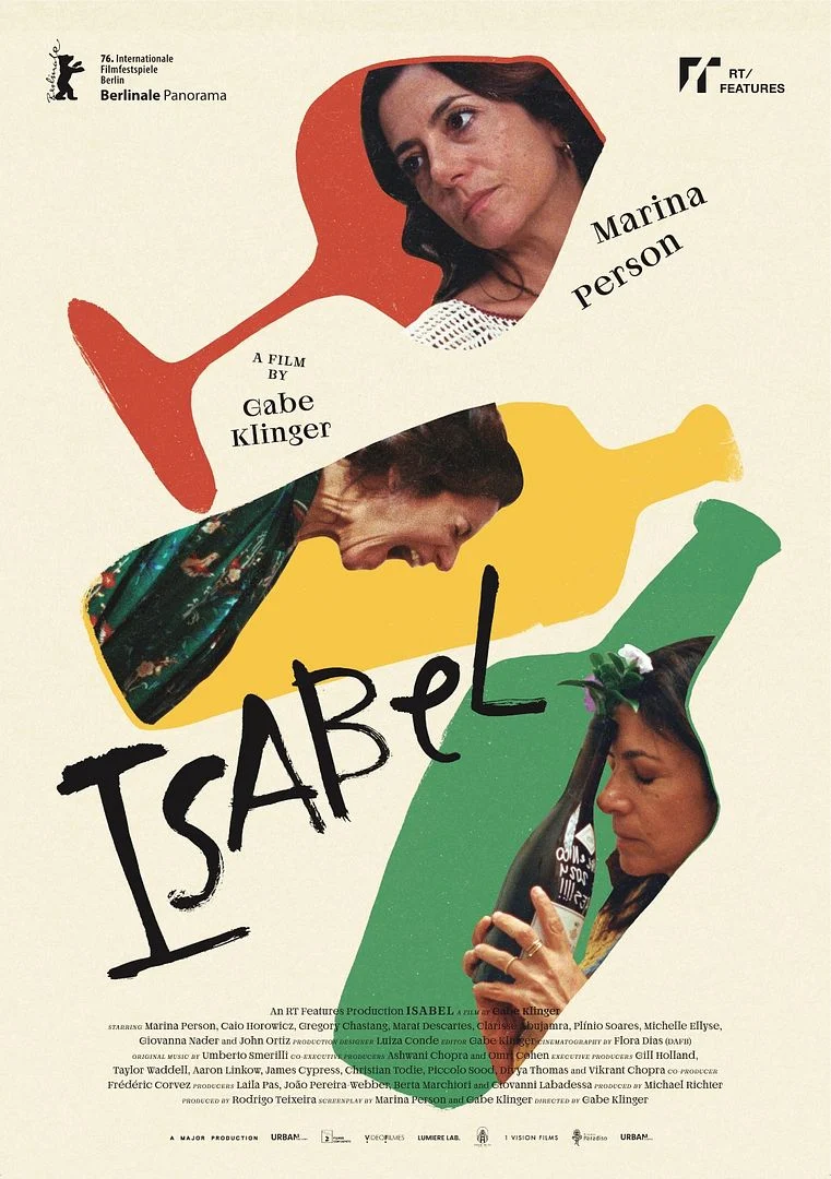 Cartaz da produção franco-brasileira, ''Isabel'