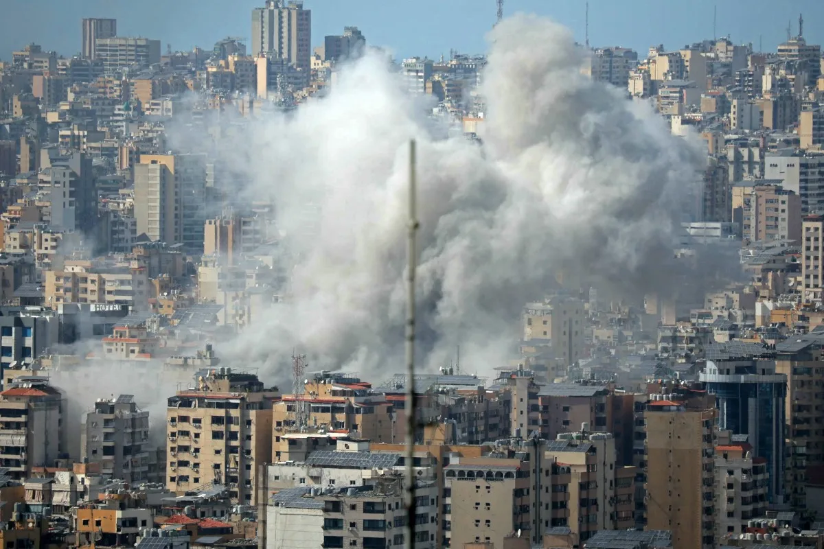 Ataque israelense contra a cidade de Beirute