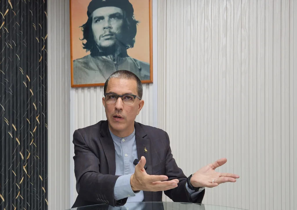 Jorge Arreaza, em entrevista exclusiva ao Brasil de Fato.