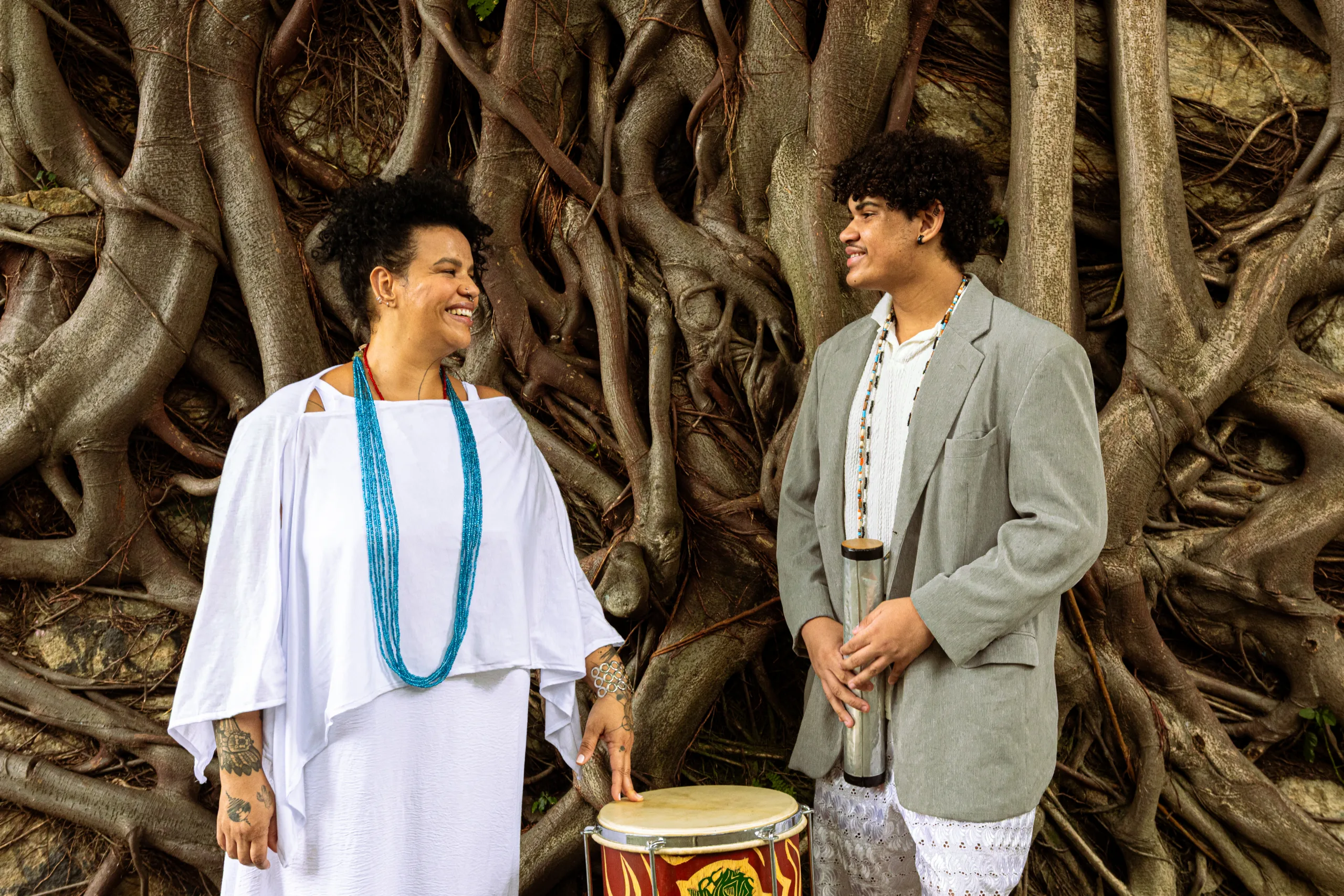 Negadeza lança 'Herança Ancestral' com produção musical de seu filho Ziri Ribeiro