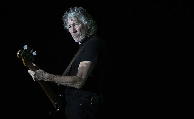 Roger Waters durante turnê pelo Brasil em 2018