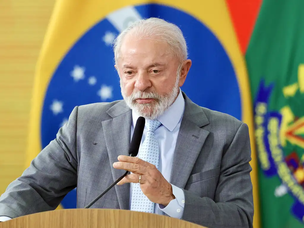O presidente Luiz Inácio Lula da Silva (PT)