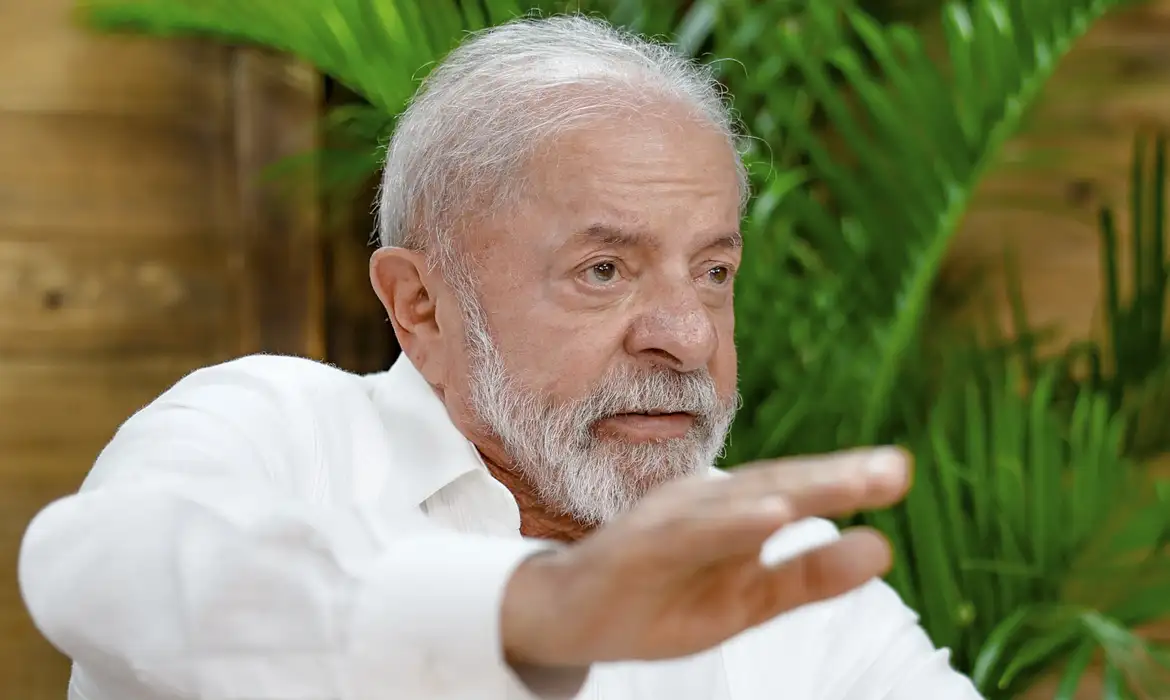 O presidente Luiz Inácio Lula da Silva (PT)