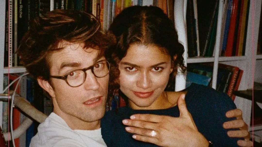 Pôster de 'The Drama', com Zendaya e Robert Pettinson