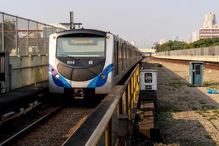 Trem da Linha 3-Vermelha do Metrô de São Paulo